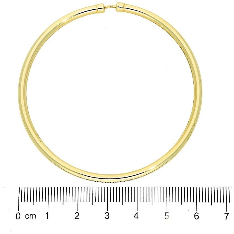 Goldstore Zlaté kruhy průměr 65 mm