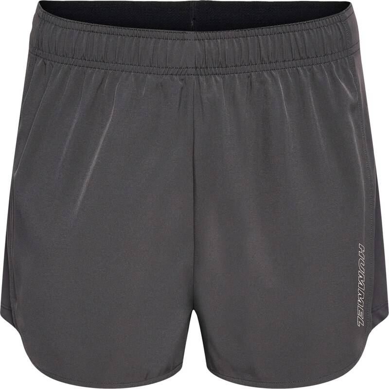 Hummel Sportovní kalhoty Vital Woven tmavě šedá / bílá