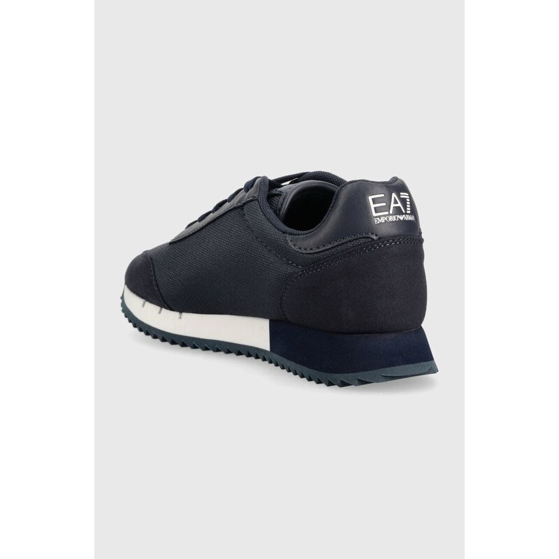 Dětské sneakers boty EA7 Emporio Armani tmavomodrá barva