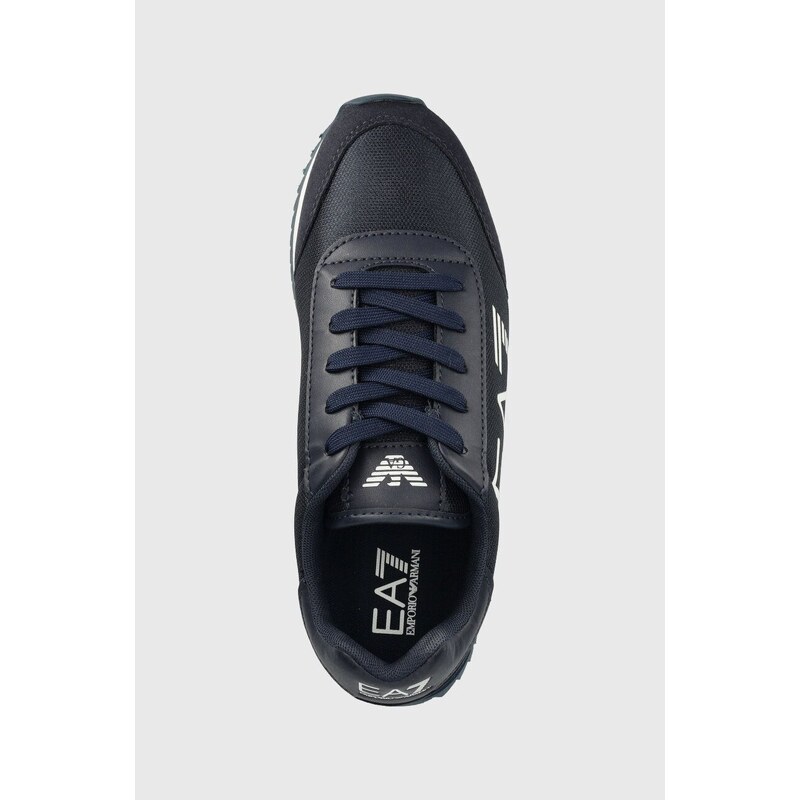 Dětské sneakers boty EA7 Emporio Armani tmavomodrá barva