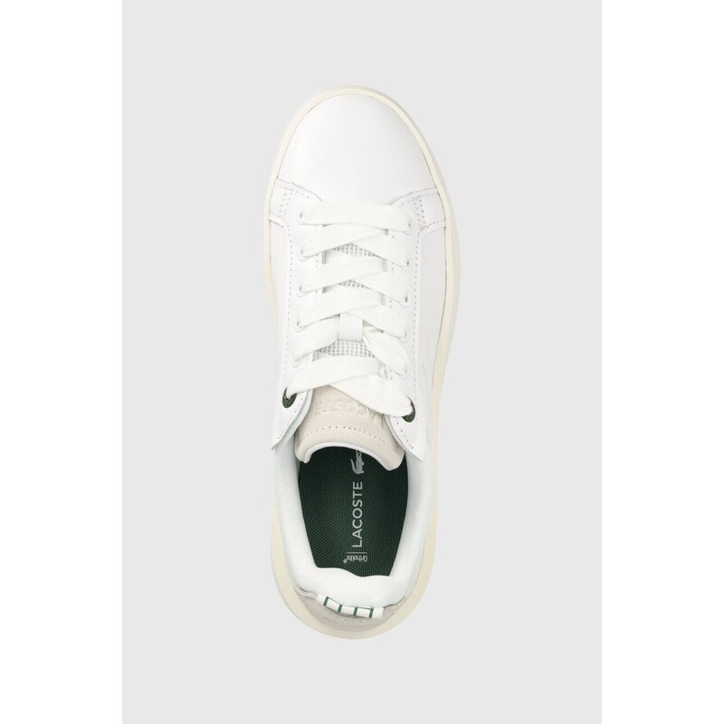 Kožené sneakers boty Lacoste Carnaby bílá barva, 45SFA0040