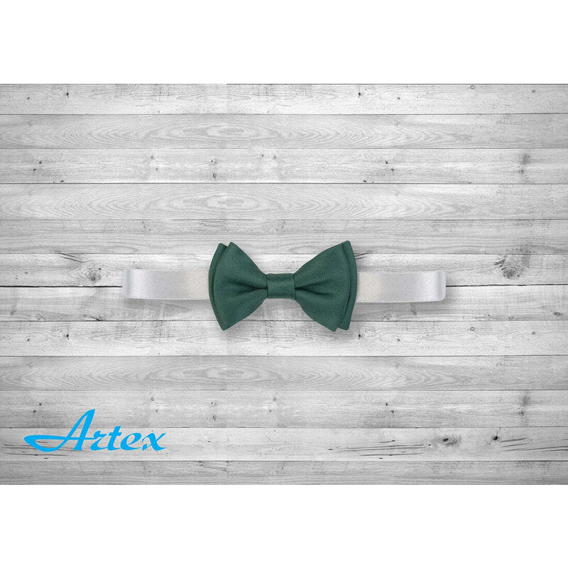 Chlapecký motýlek mini zelený Artex10 82442112