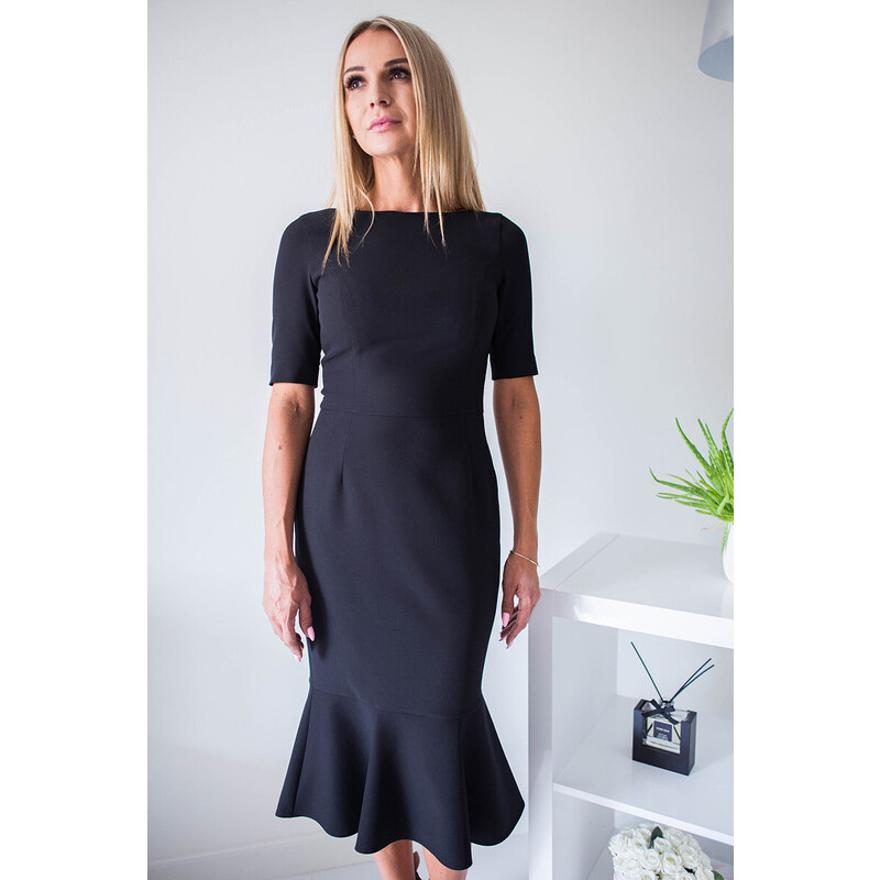 Dámské společenské šaty Anastazya černé - Jersa 90469099