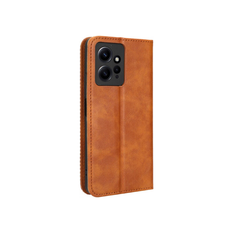 Pouzdro MFashion Xiaomi Redmi Note 12 4G - hnědé - Vintage