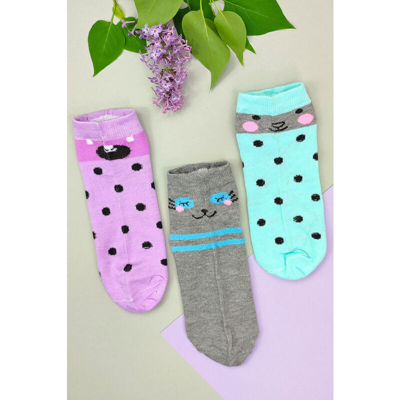 Pesail Dámské ponožky GW0057.B | 3 páry 82502466