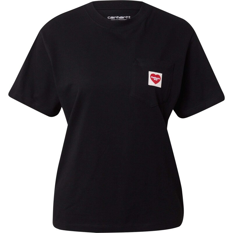 Carhartt WIP Tričko červená / bílá