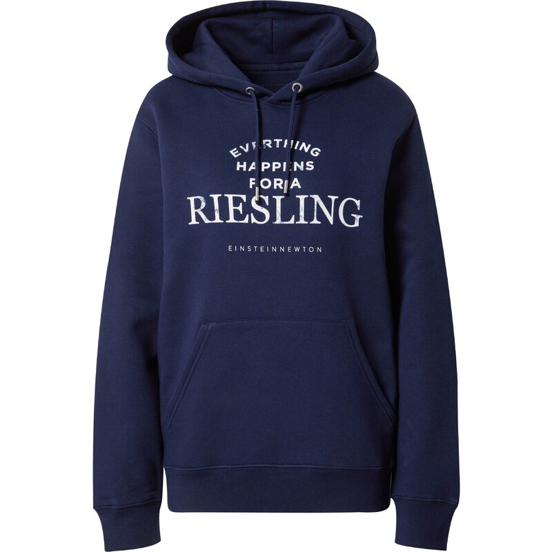EINSTEIN & NEWTON Mikina Riesling námořnická modř / bílá