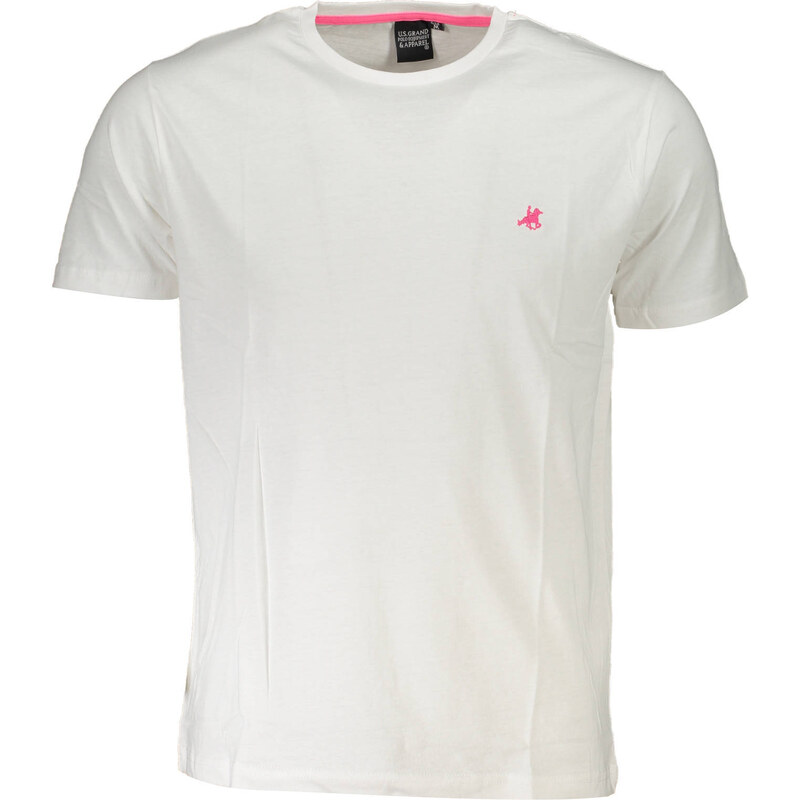 U.S. GRAND US GRAND POLO T-SHIRT SHORT SLEEVE MAN WHITE