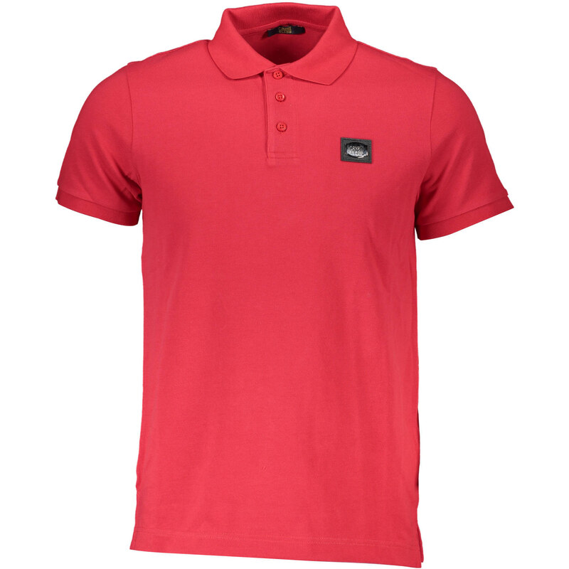 CAVALLI CLASS červené pánské polo