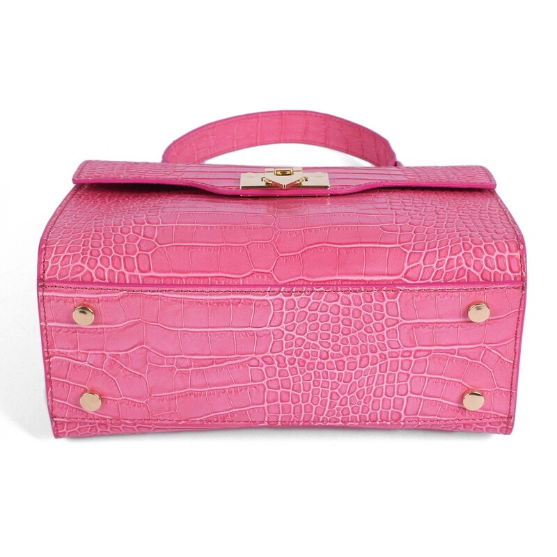 Luxusní italská kabelka z pravé kůže VERA "Fassa" 21x24cm
