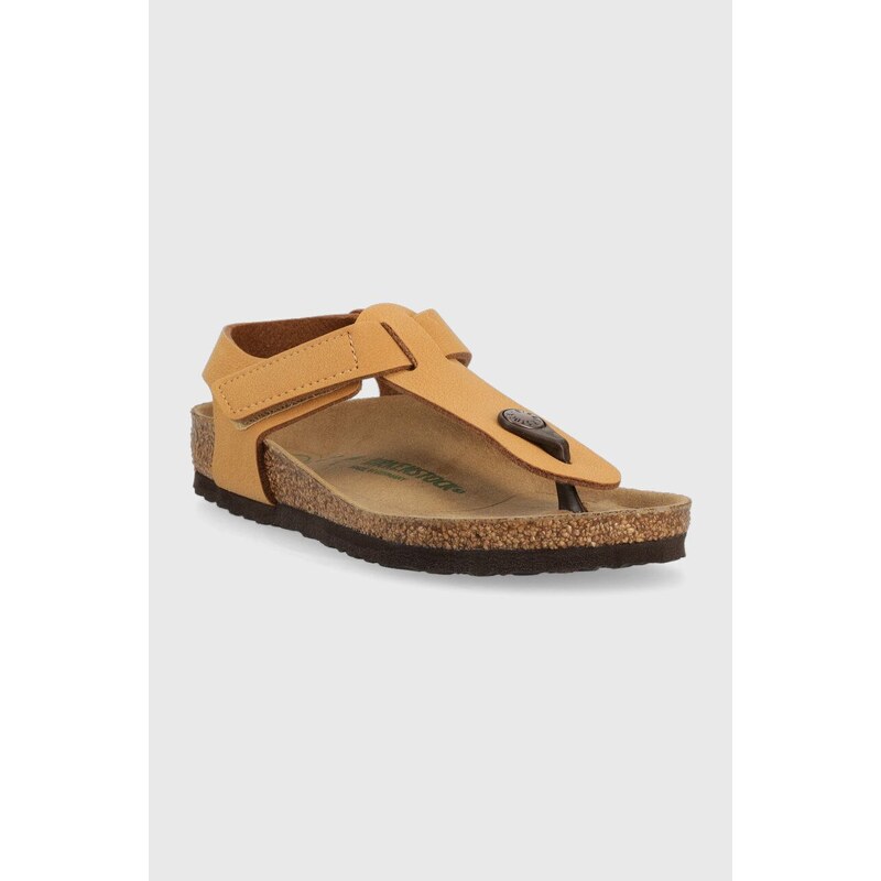 Dětské sandály Birkenstock béžová barva