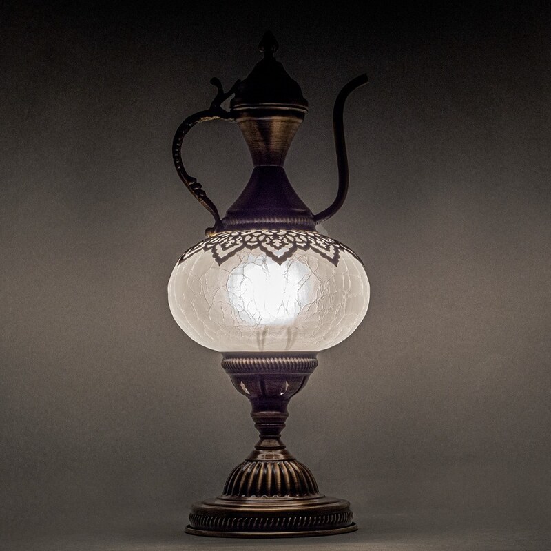 Krásy Orientu Osmanská orientální stolní lampa Ottoman - Karafa - ø skla 16 cm