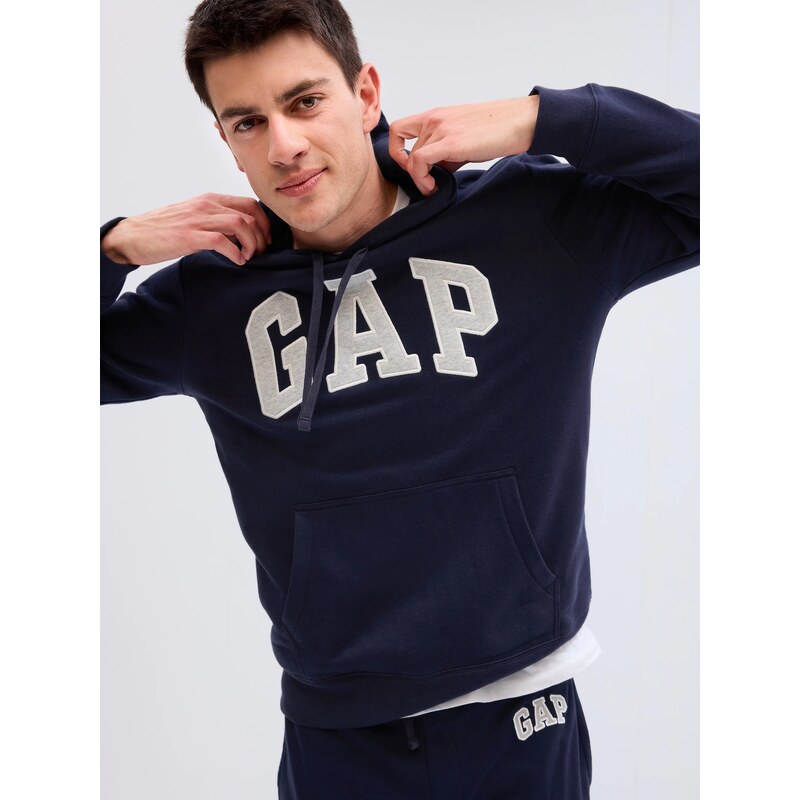 GAP Pánská Mikina s logem Gap a kapucí 850834-00