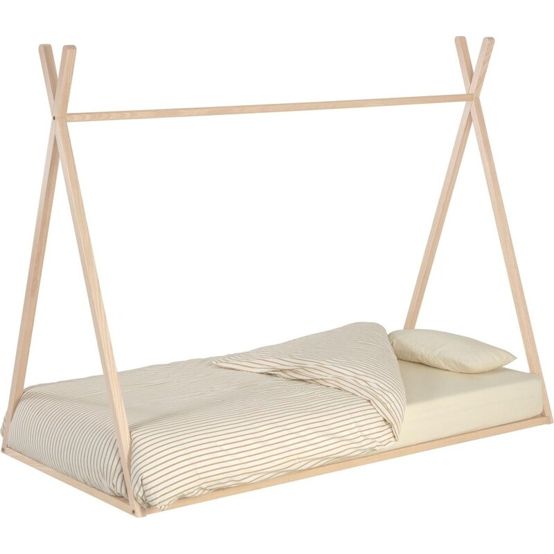 Dřevěná dětská postel Kave Home Maralis 90 x 190 cm