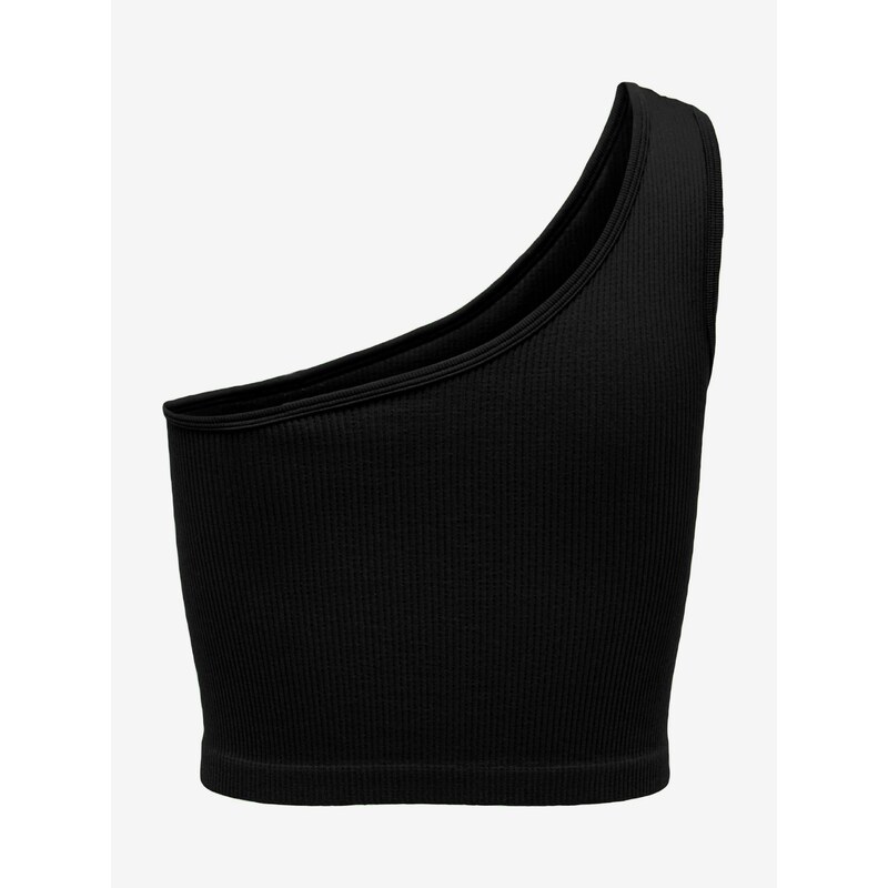 Černé dámské crop top tílko ONLY Gven - Dámské