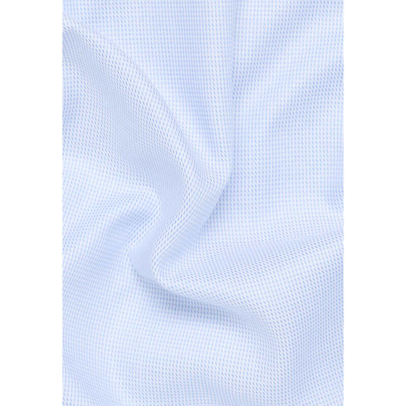 Košile ETERNA Modern Fit světle modré káro Non Iron