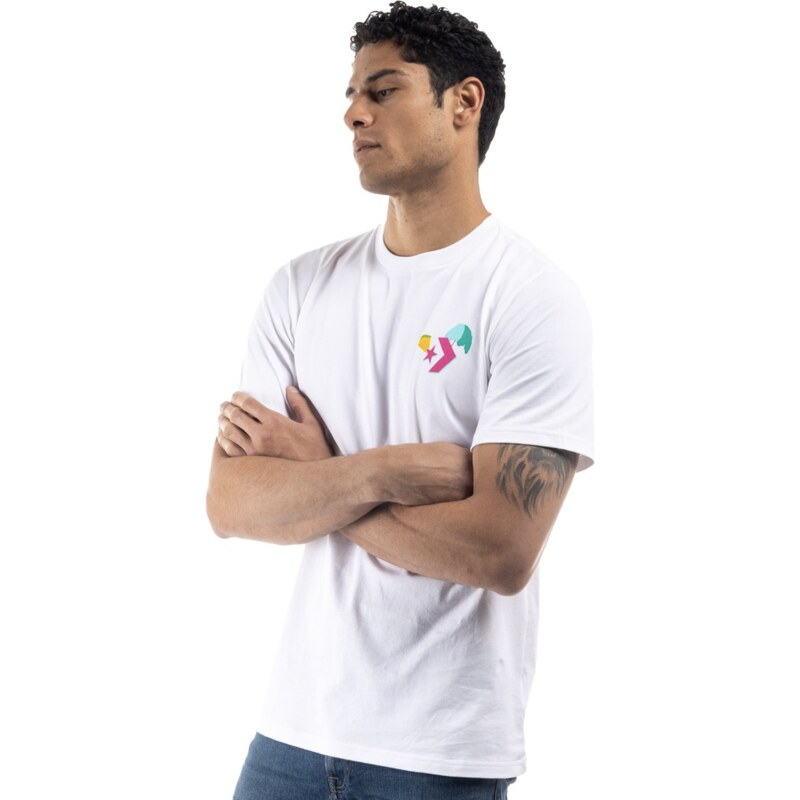 Converse TROPICAL DRINK T-SHIRT WHITE