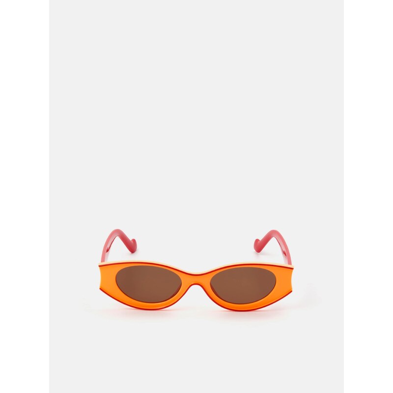 Sinsay - Sluneční brýle - oranžová