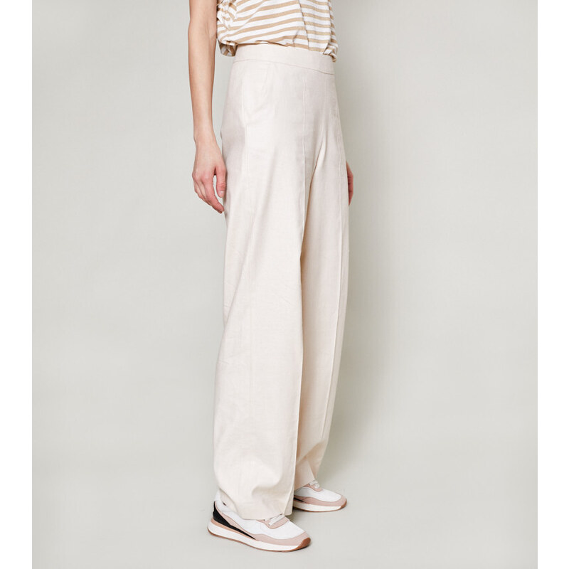 Click Fashion Dámské kalhoty 017611 Selen - Clickfashion 73733668