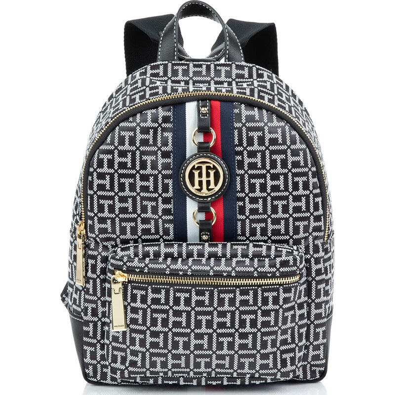Tommy Hilfiger Batoh Jaden Backpack Black White 85034329
