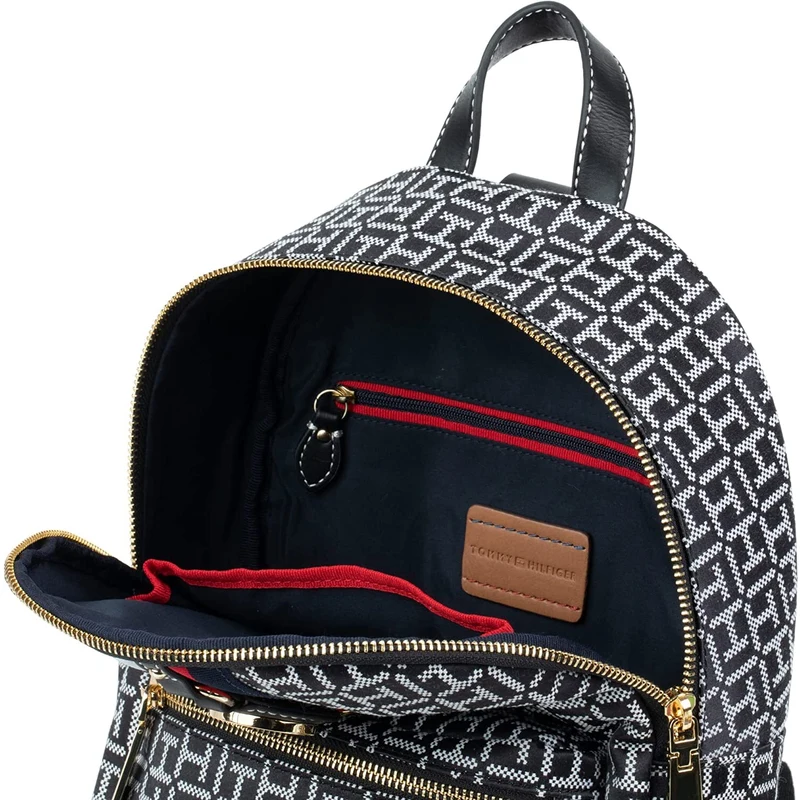 Tommy Hilfiger Batoh Jaden Backpack Black White GLAMI.cz