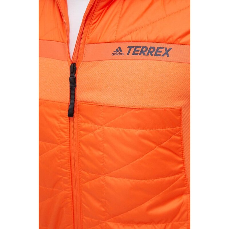 Sportovní bunda adidas TERREX Multi oranžová barva