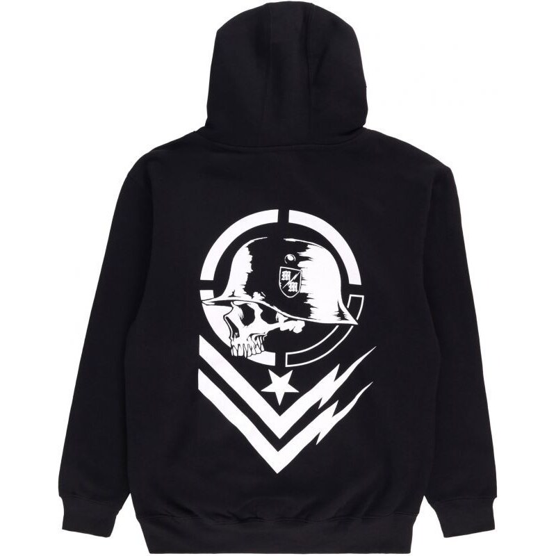 MIKINA METAL MULISHA LIGHT HOODIE - černá -