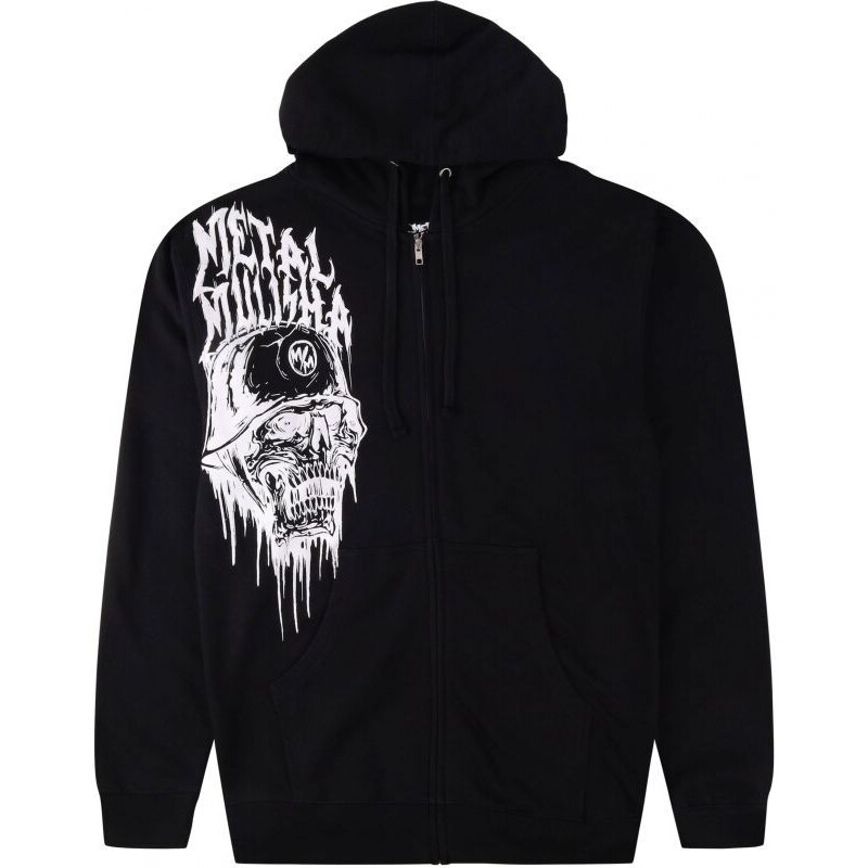 Metal Mulisha MIKINA META MUISHA TROOPER ZIP HOODIE - černá -