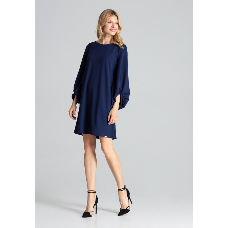 Figl Woman's Dress M693 Navy Blue