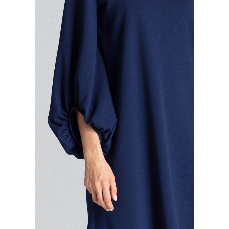 Figl Woman's Dress M693 Navy Blue