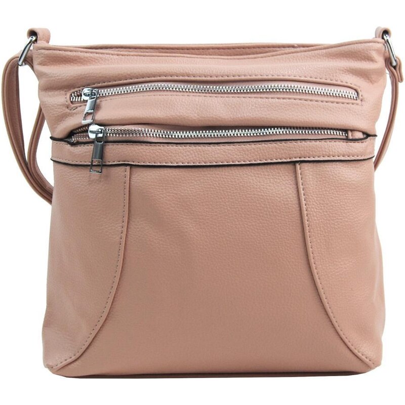 NEW BERRY Dámská crossbody kabelka HB-137 růžová