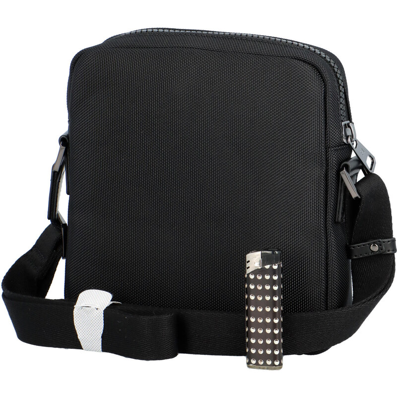 Pánská crossbody taška na doklady černá - Hexagona Herscvik černá