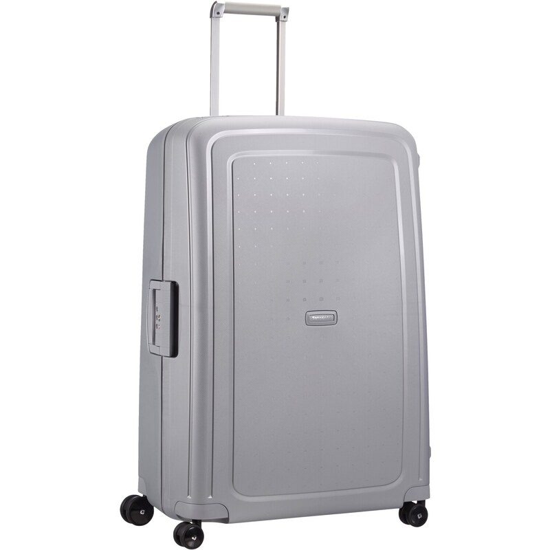 Samsonite S'Cure spinner 81cm stříbrná