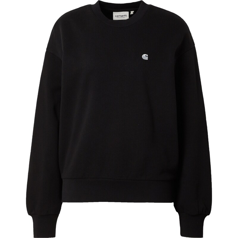 Carhartt WIP Mikina Casey černá / bílá