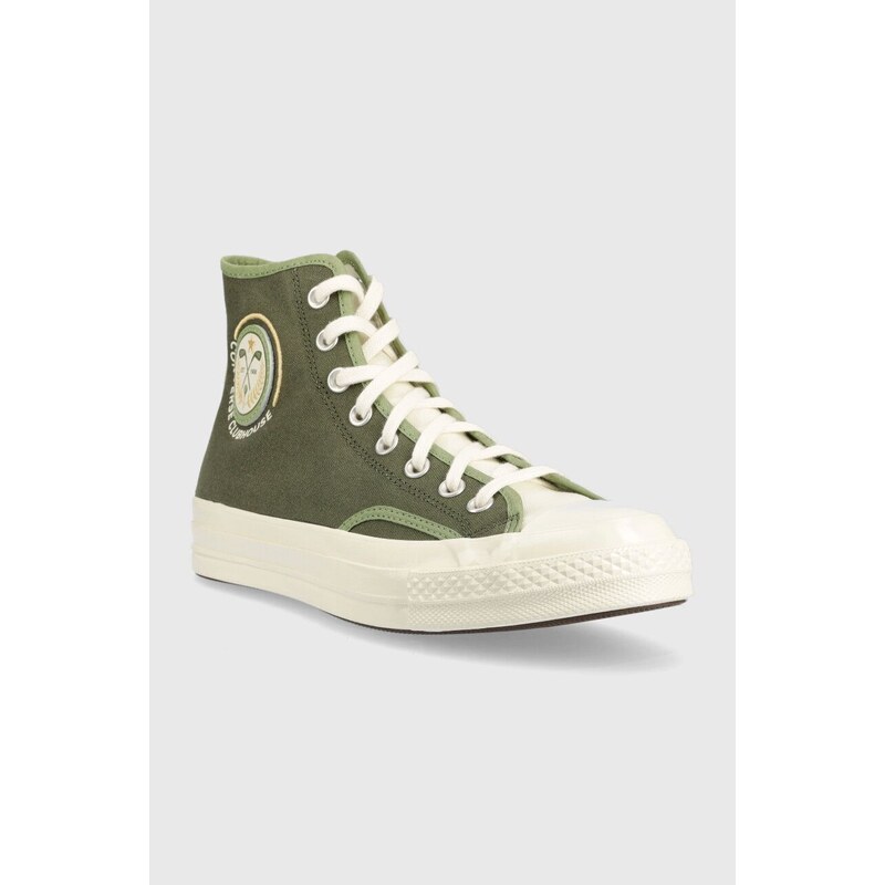 Kecky Converse Chuck 70 zelená barva, A03439C