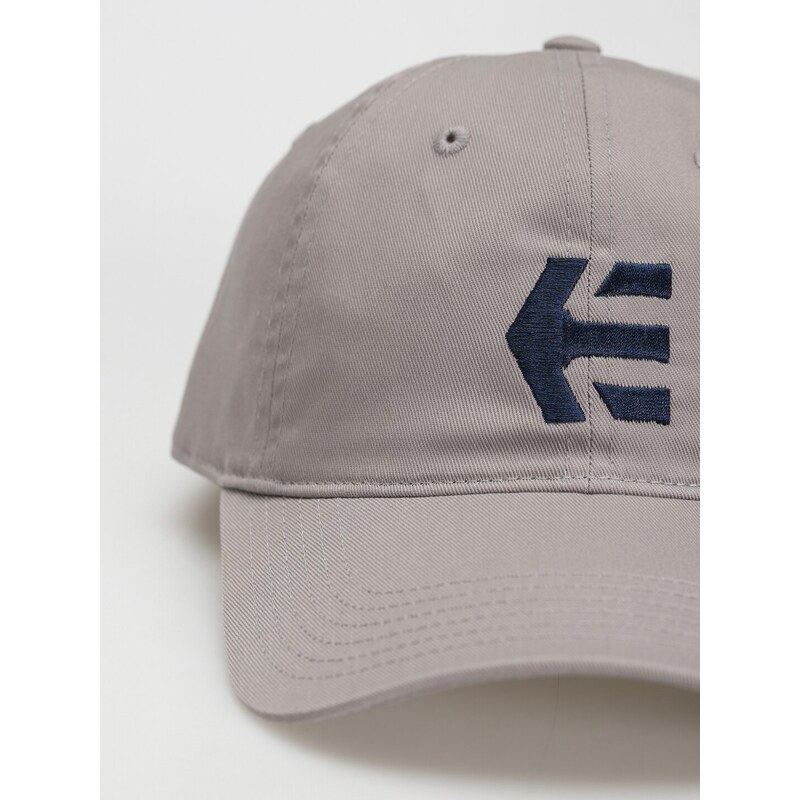 Etnies Icon Destruct Snapback (light grey/navy)šedá