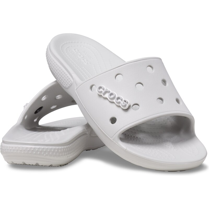 Dámské pantofle Crocs CLASSIC Slide světle šedá