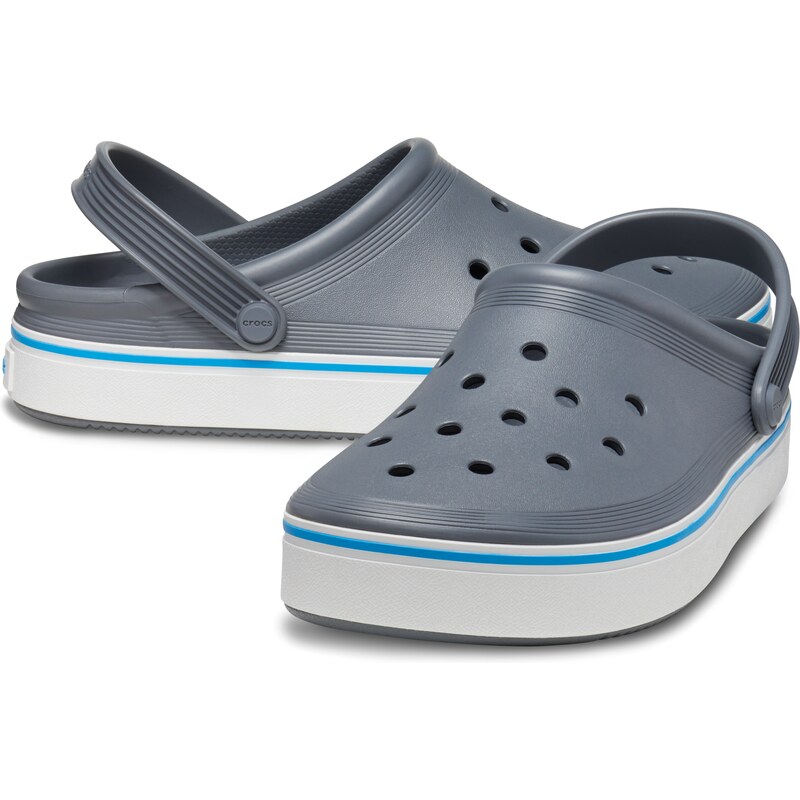 Unisex boty Crocs OFF COURT Clog šedá