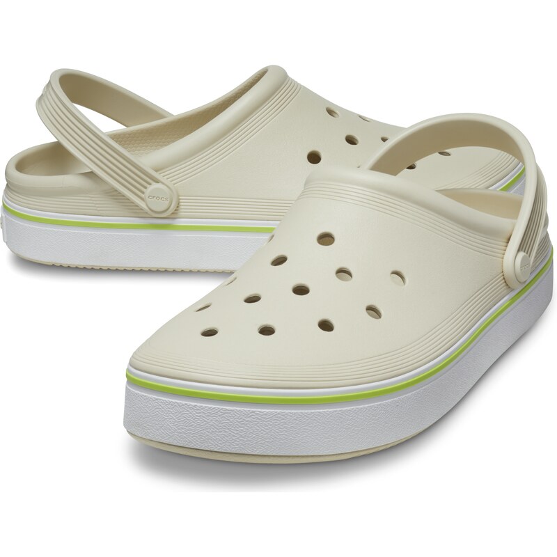 Unisex boty Crocs OFF COURT Clog béžová