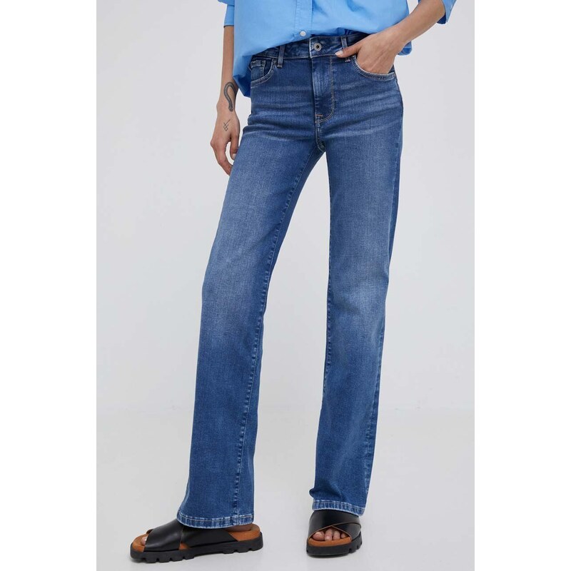 Džíny Pepe Jeans dámské, medium waist