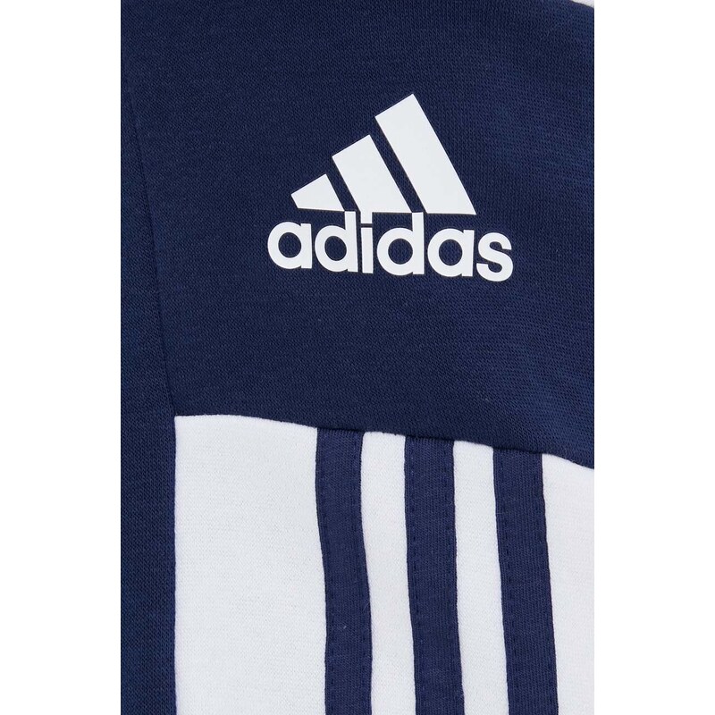 Tepláková mikina adidas Performance Squadra 21 tmavomodrá barva, s kapucí, s aplikací, GT6636