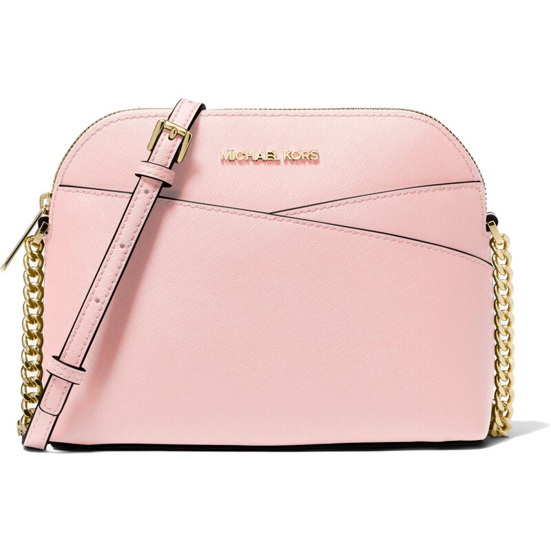 Michael Kors Jet Set Medium Dome Crossbody Powder Blush