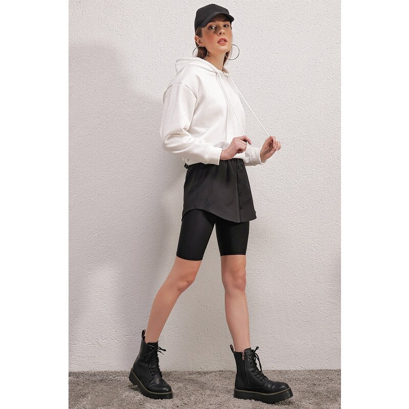 Bigdart 1888 Sweatshirt, Sweater Six, Shirt Skirt - Black