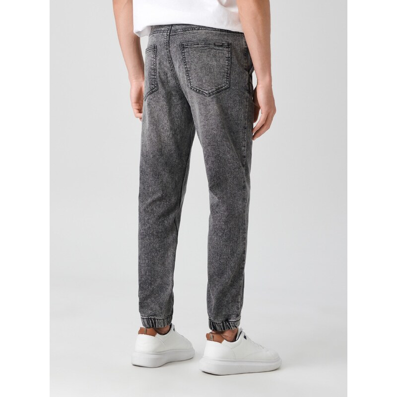 Sinsay - Džínové joggery - šedá