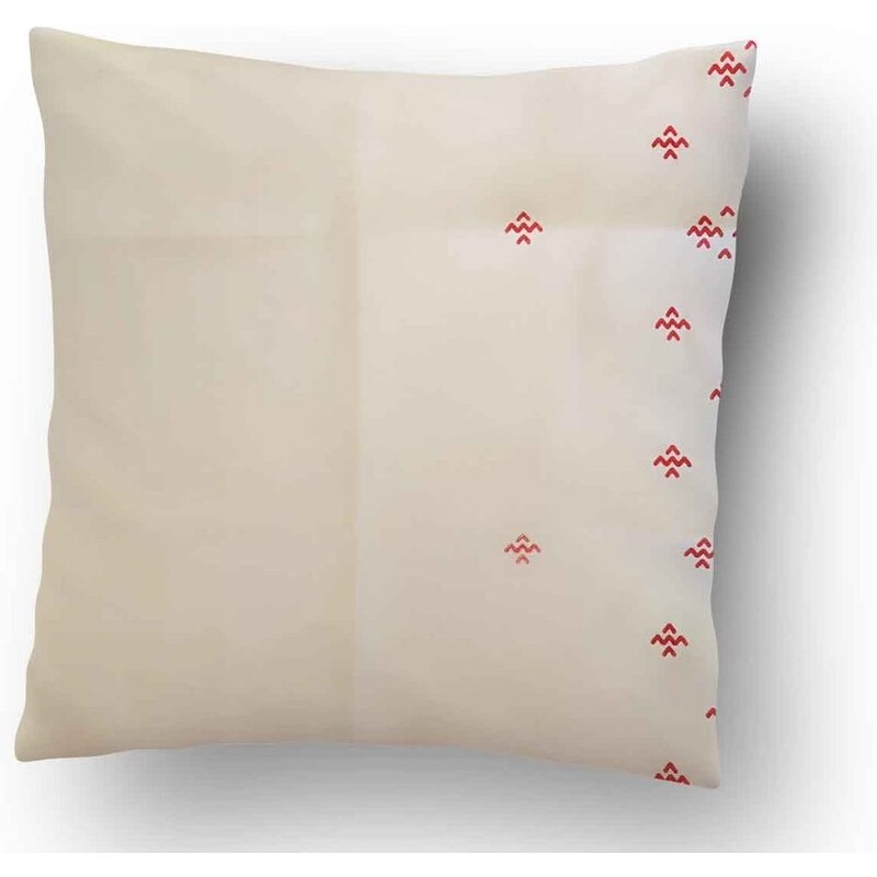 Top textil Povlak na polštářek Krásný spánek - krém, červená 40x40 cm (50)