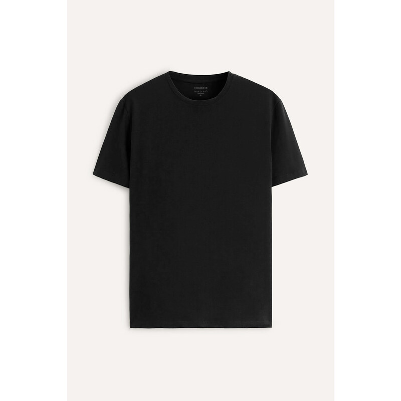 Tričko, Barva Černá, s Potiskem Basic T Shirt