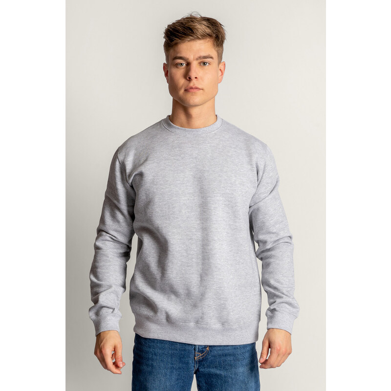 Hendrix Mikina, Barva Šedá, s Potiskem Minimal Sweatshirt