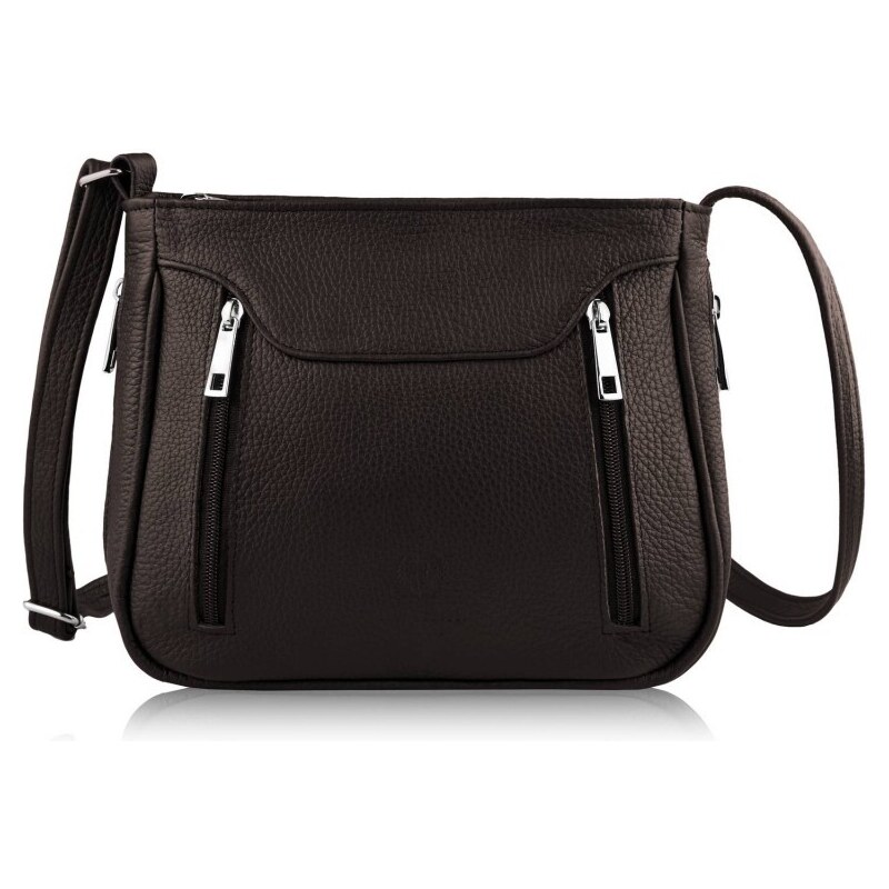 Kožená crossbody kabelka Paolo Peruzzi Z-52 98115271