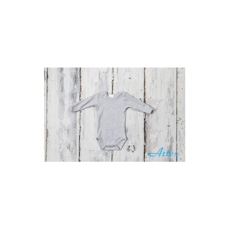 Kojenecké body šedé A142