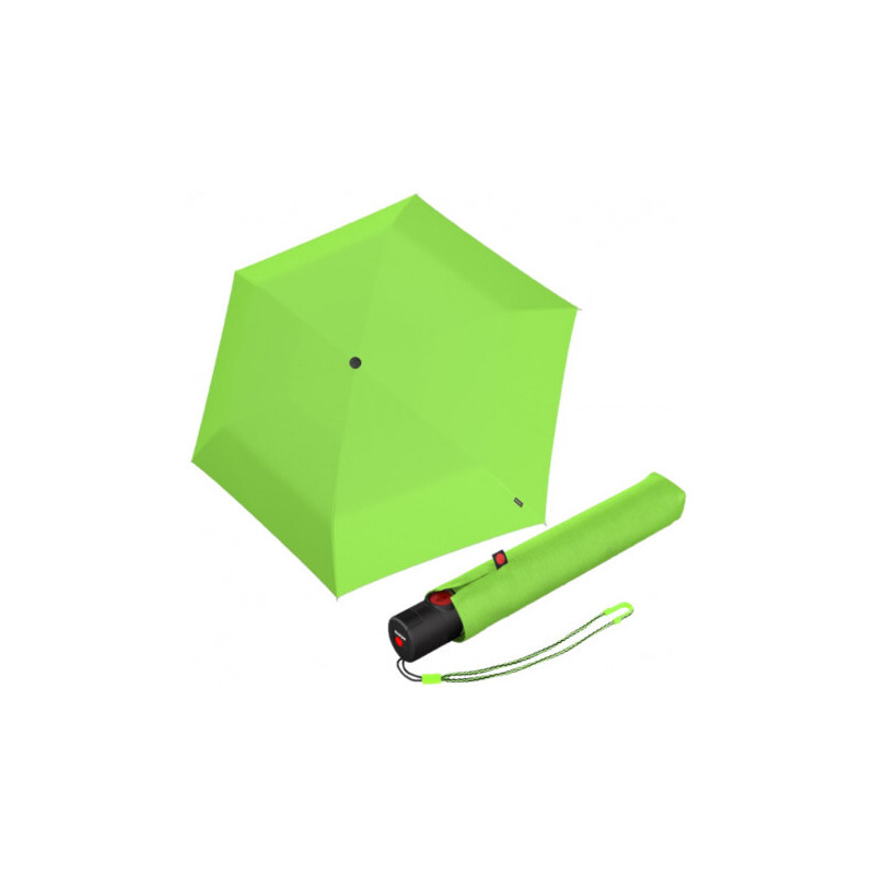 Knirps KNIRPS U.200 NEON GREEN - elegantní dámský plně